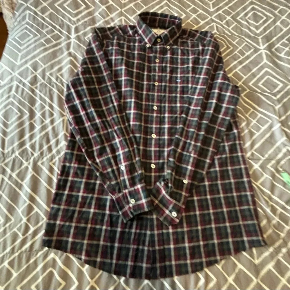 Southern Tide | Plaid Flannel Shirt | M| Like brand new